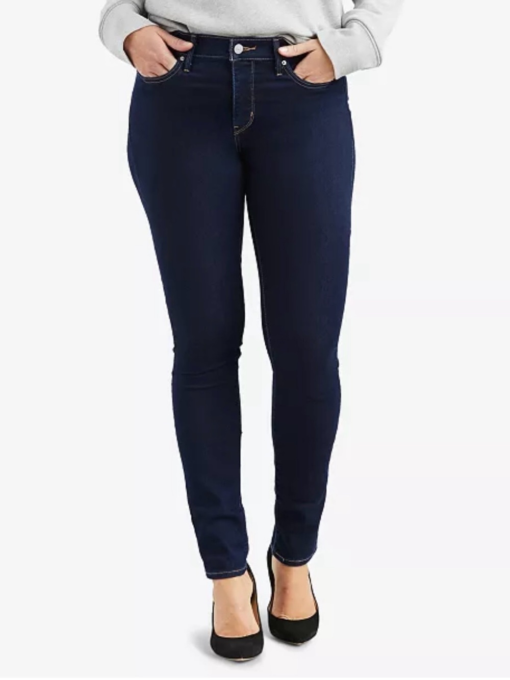 Levi's Navy Skinny Jeans for Women NWT Size 12